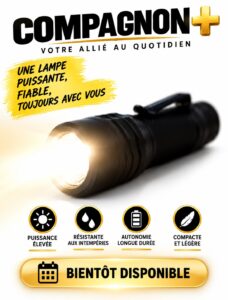Lampe torche Compagnon +