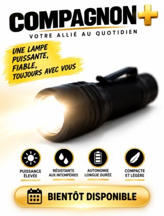 Lampe torche Compagnon +