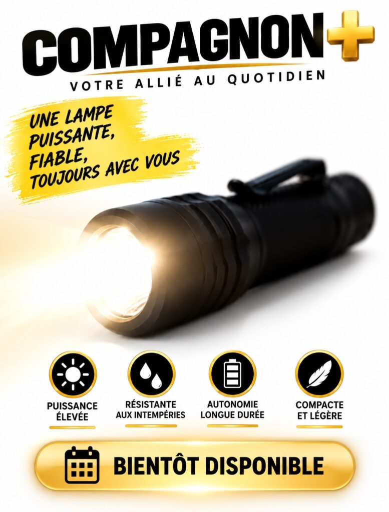 Lampe torche Compagnon +