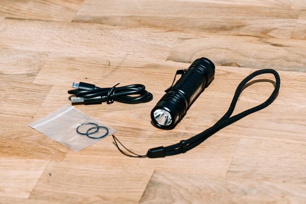 Une petite lampe torche qui ne marche plus